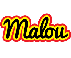 Malou flaming logo