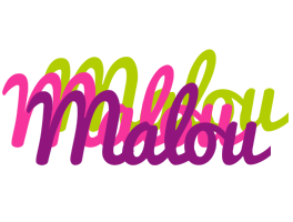 Malou flowers logo