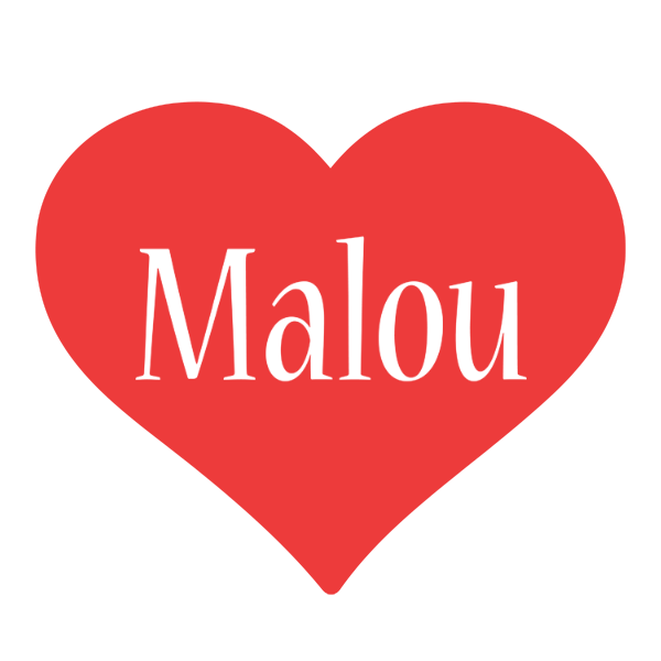 Malou love logo