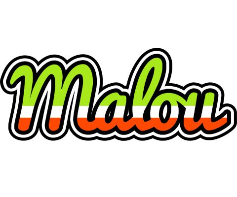 Malou superfun logo