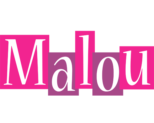 Malou whine logo