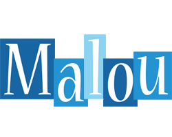 Malou winter logo