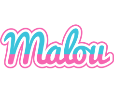 Malou woman logo