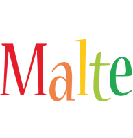 Malte birthday logo