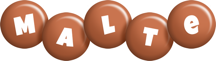 Malte candy-brown logo