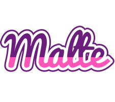 Malte cheerful logo