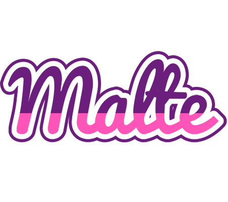 Malte cheerful logo
