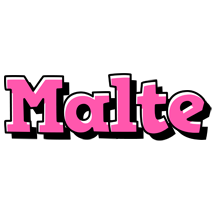 Malte girlish logo