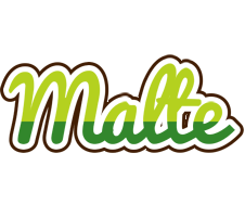 Malte golfing logo