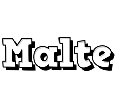 Malte snowing logo