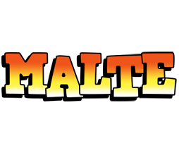 Malte sunset logo