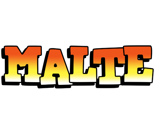Malte sunset logo