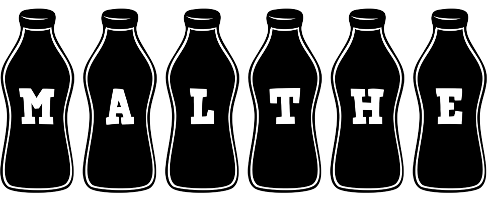 Malthe bottle logo