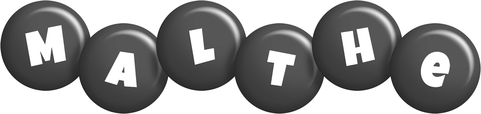 Malthe candy-black logo