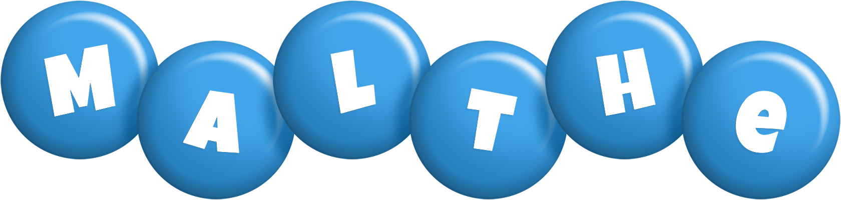 Malthe candy-blue logo