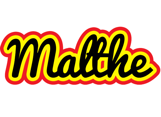 Malthe flaming logo
