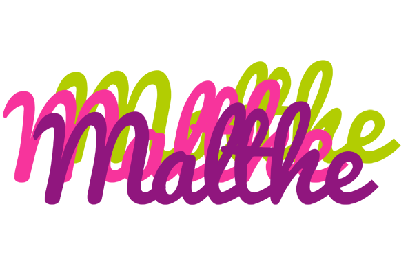 Malthe flowers logo