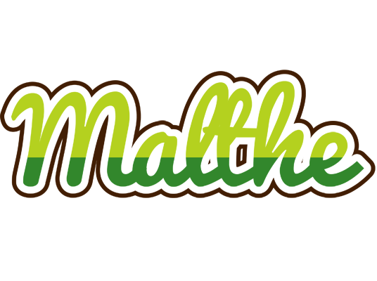 Malthe golfing logo
