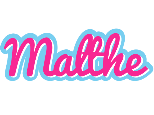 Malthe popstar logo