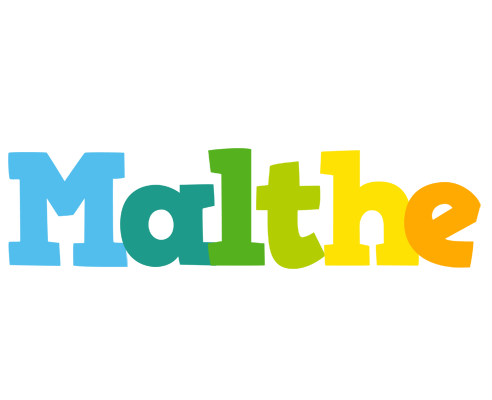 Malthe rainbows logo
