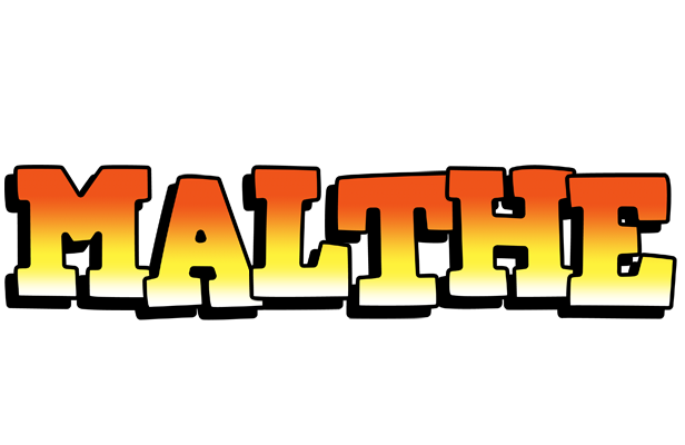 Malthe sunset logo