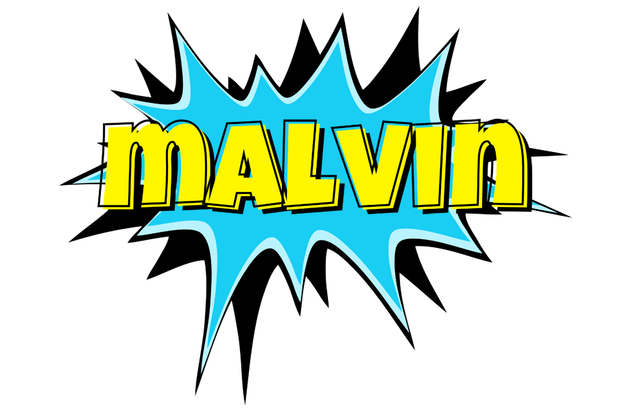 Malvin amazing logo