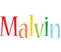 Malvin birthday logo