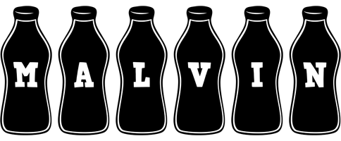 Malvin bottle logo