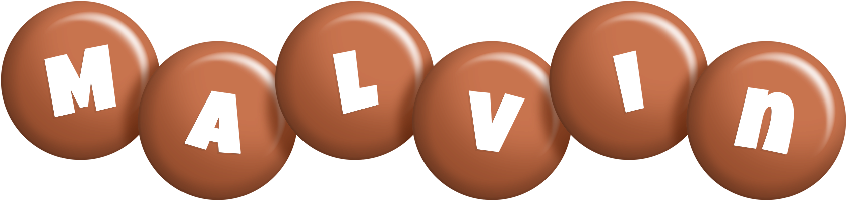 Malvin candy-brown logo