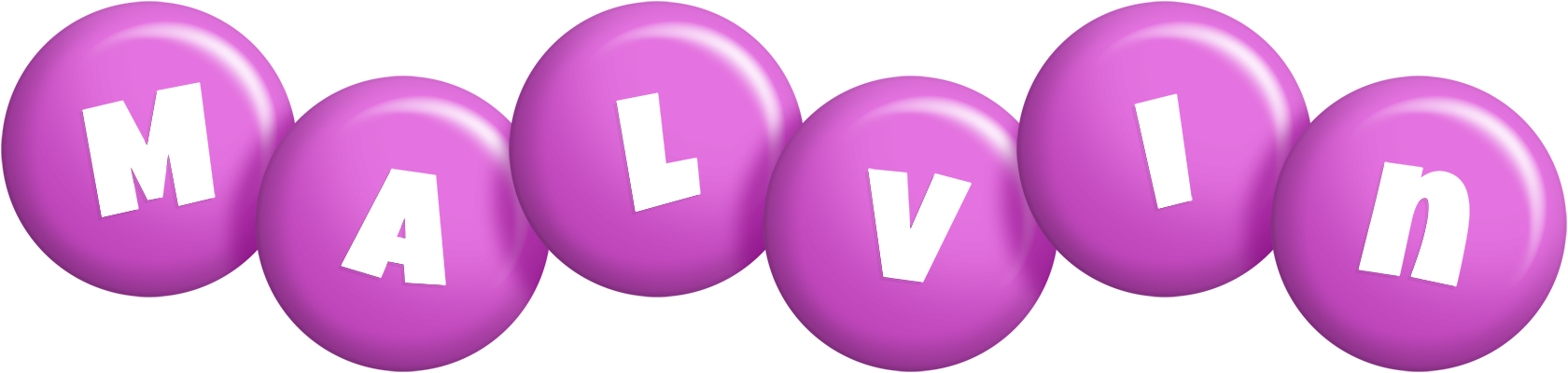 Malvin candy-purple logo