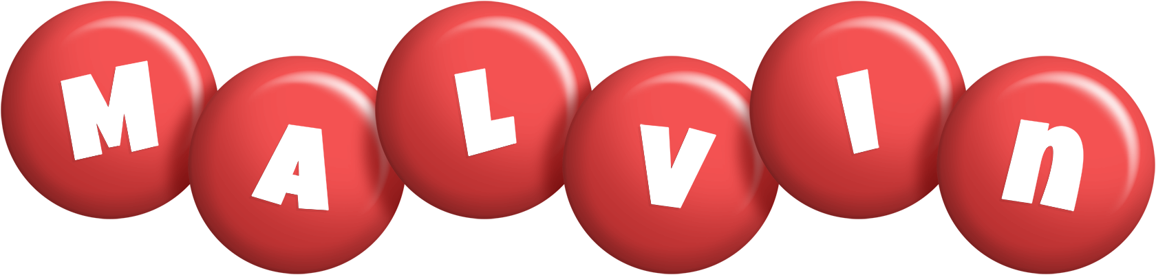 Malvin candy-red logo