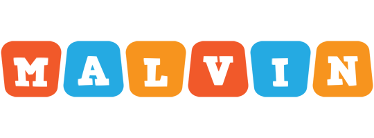 Malvin comics logo