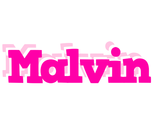 Malvin dancing logo