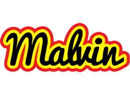 Malvin flaming logo