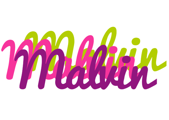 Malvin flowers logo