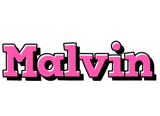 Malvin girlish logo