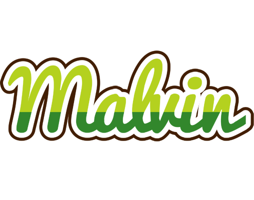 Malvin golfing logo
