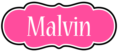 Malvin invitation logo