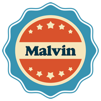 Malvin labels logo