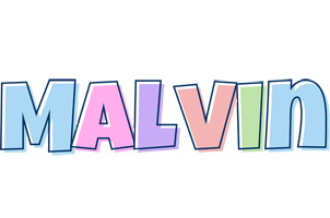 Malvin pastel logo