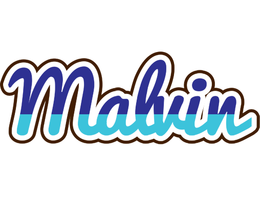 Malvin raining logo