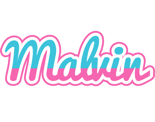 Malvin woman logo