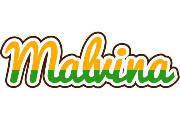 Malvina banana logo