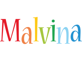 Malvina birthday logo