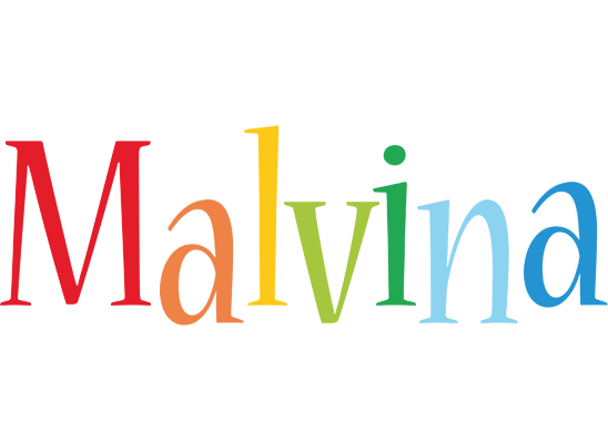 Malvina birthday logo