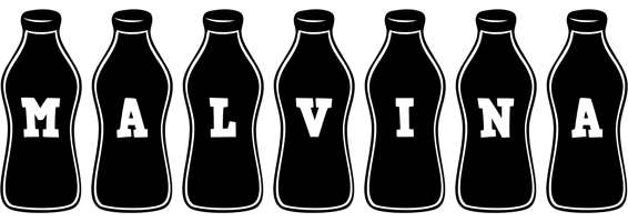 Malvina bottle logo