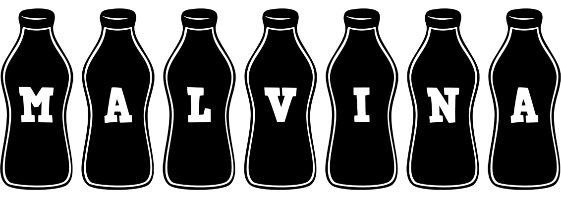 Malvina bottle logo