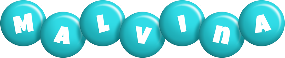 Malvina candy-azur logo