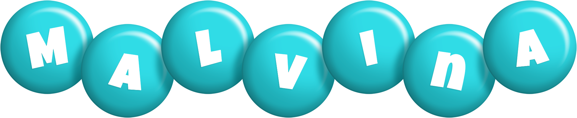 Malvina candy-azur logo