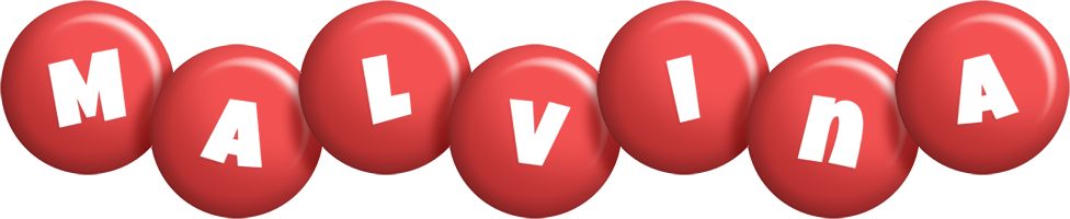 Malvina candy-red logo